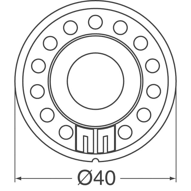 AS04008PR-WR-R PUI Audio, Inc.  Speakers